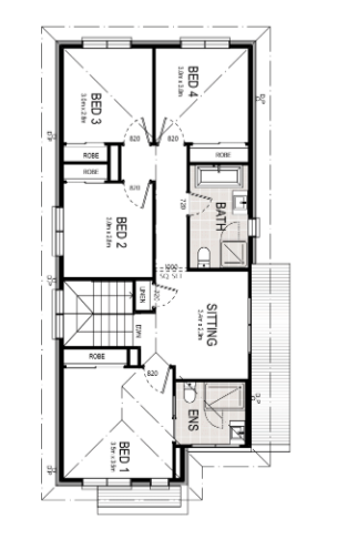 Lot 29 – Chelsea Traditional (Dark) Creation Homes – Gold Turnkey Package
