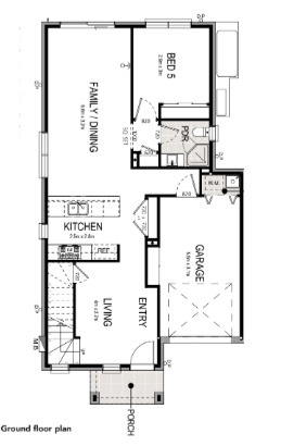 Lot 8 – Sara Traditional (Dark) Creation Homes – Gold Turnkey Package