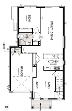 Lot 23 – Sara Traditional (Dark) Creation Homes – Gold Turnkey Package